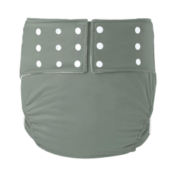 BS XL Adult Pocket Diaper - Gray
