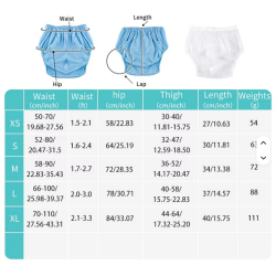 XL Transparent Plastic Pants - Adult Diaper Cover