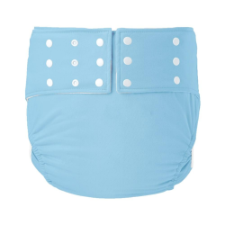 BS XL Adult Pocket Diaper - Light Blue