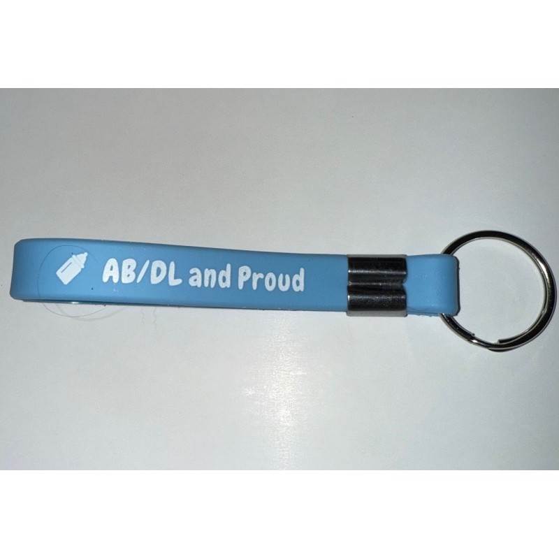 AB/DL Pride Keychain