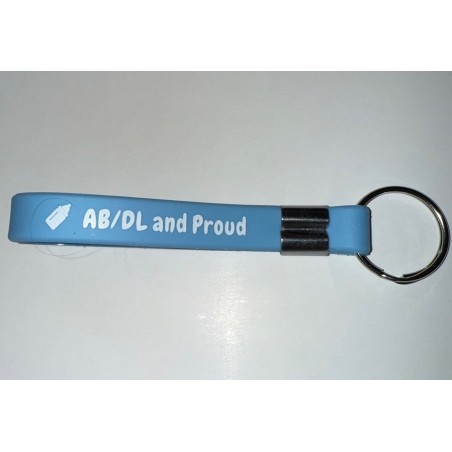 AB/DL Pride Keychain