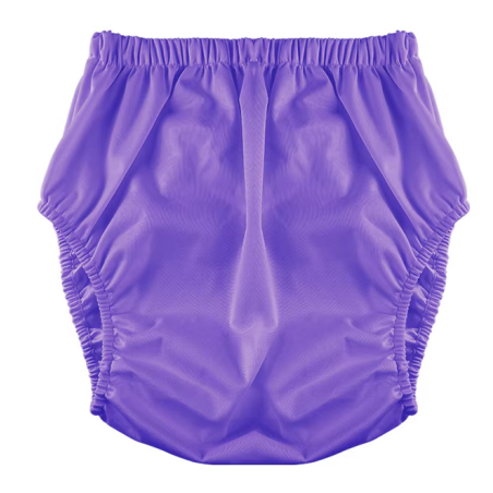TPU Soft and Silent Diaper Cover - Purple XXL