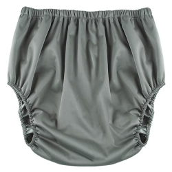 TPU Soft and Silent Diaper Cover - Grey XXL